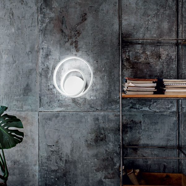 Ideal lux I342221 LED nástěnné svítidlo OZ  | 26W integrovaný LED zdroj | 2700K