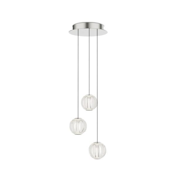 Ideal lux I343464 LED závěsné stropní svítidlo DIAMOND  | 15W integrovaný LED zdroj | 3x470lm