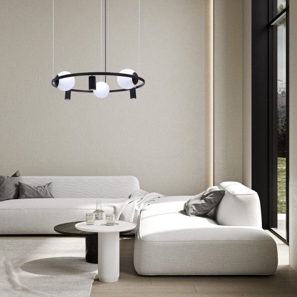 Zuma Line 002177-026166 závěsné stropní svítidlo ORBIT  E27/GU10