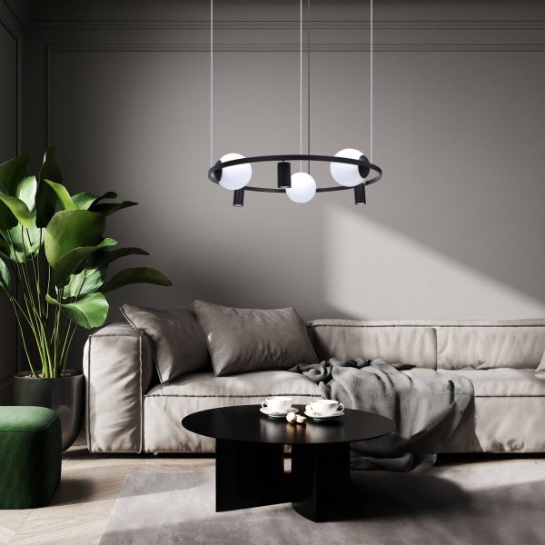 Zuma Line 002177-026166 závěsné stropní svítidlo ORBIT  E27/GU10