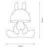 Zuma Line 003064-027766 LED stolní lampička BUNNY  integrovaný LED zdroj