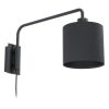 Eglo 99348 LED nástěnné svítidlo Staiti 1 1x40W | E27 - černá