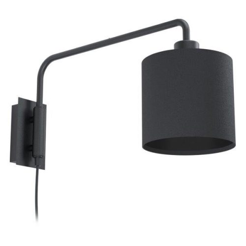 Eglo 99348 LED nástěnné svítidlo Staiti 1 1x40W | E27 - černá