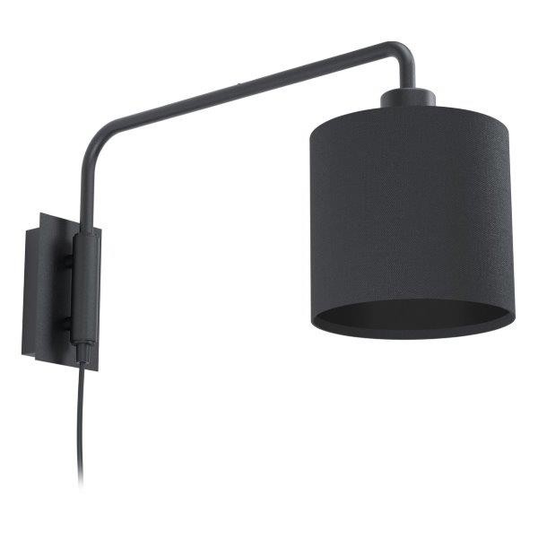 Eglo 99348 LED nástěnné svítidlo Staiti 1 1x40W | E27 - černá