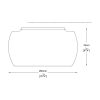 Zuma Line 003064-001000 přisazené stropní svítidlo CRYSTAL  G9
