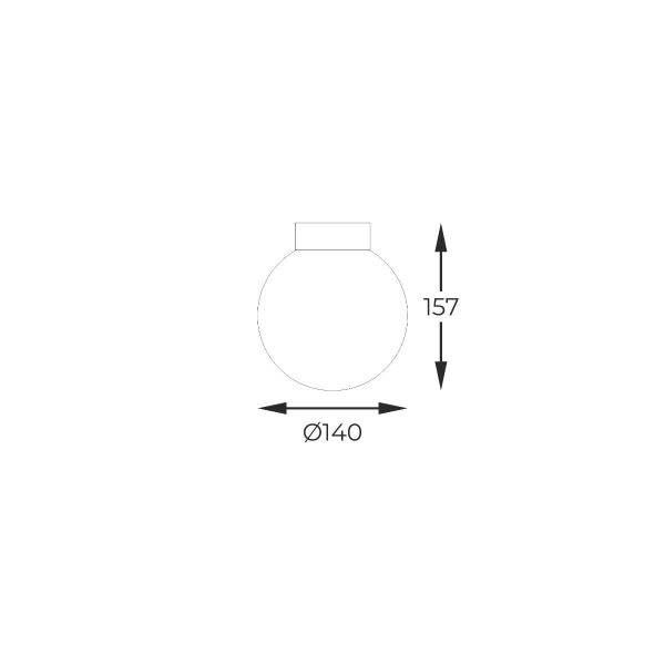 Zuma Line 003064-028114 přisazené stropní svítidlo ARCTURUS  G9