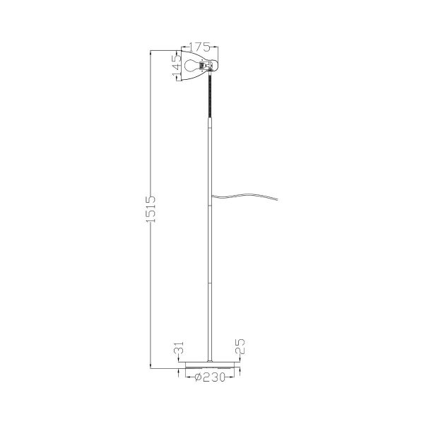 Zuma Line 003064-030965 stojací lampa BOSCA  E27