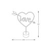 Zuma Line 003064-027949 LED stolní lampička LOVE  integrovaný LED zdroj