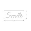 Zuma Line 003064-027939 LED nástěnné svítidlo SMILE  integrovaný LED zdroj