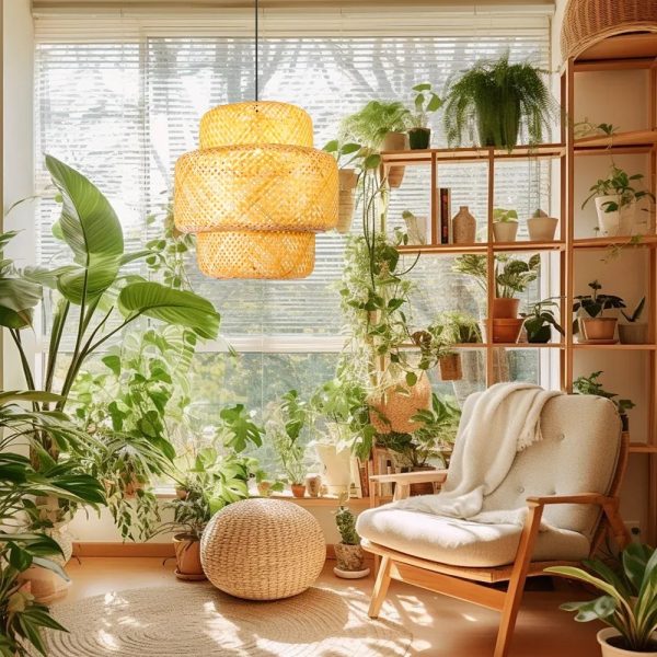 NEO  08268-S LED závěsné stropní svítidlo BOHO HILO | 5W E27 | 470lm