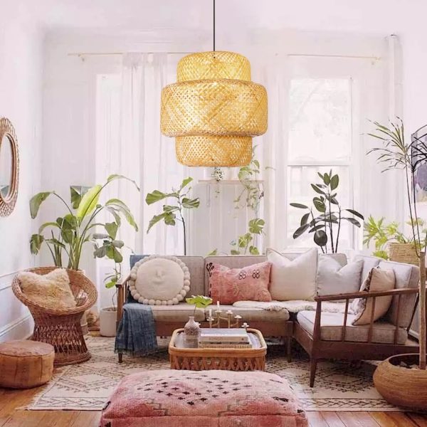 NEO  08268-S LED závěsné stropní svítidlo BOHO HILO | 5W E27 | 470lm