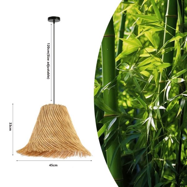 NEO  08273-S LED závěsné stropní svítidlo BOHO NATURALEZA | 5W E27 | 470lm