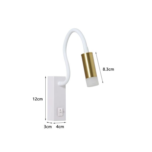 08284L LED nástěnné svítidlo GOAL  | 3W integrovaný LED zdroj