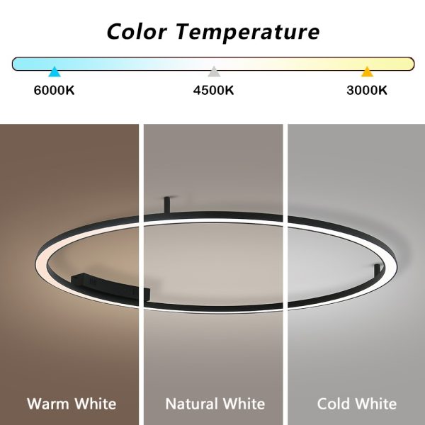 NEO  07246-120 LED přisazený lustr FINO  | 72W integrovaný LED zdroj | 4752lm