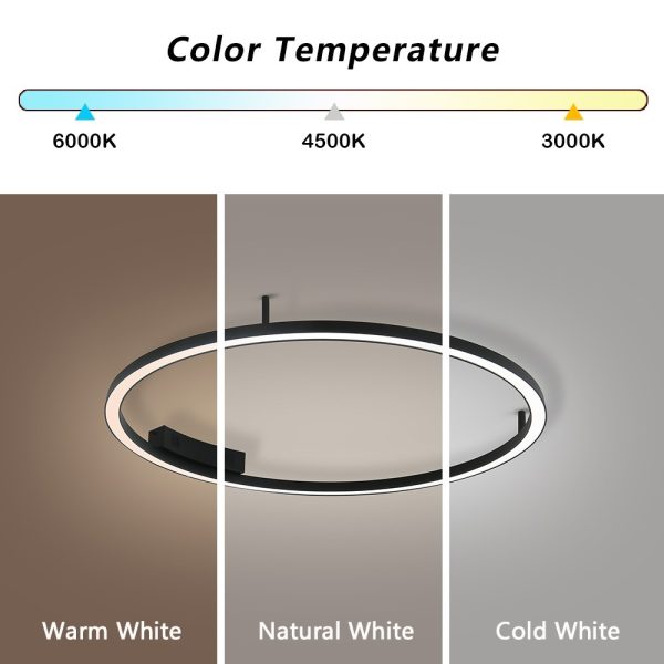 NEO  07246-80 LED přisazený lustr FINO  | 55W integrovaný LED zdroj | 4285lm