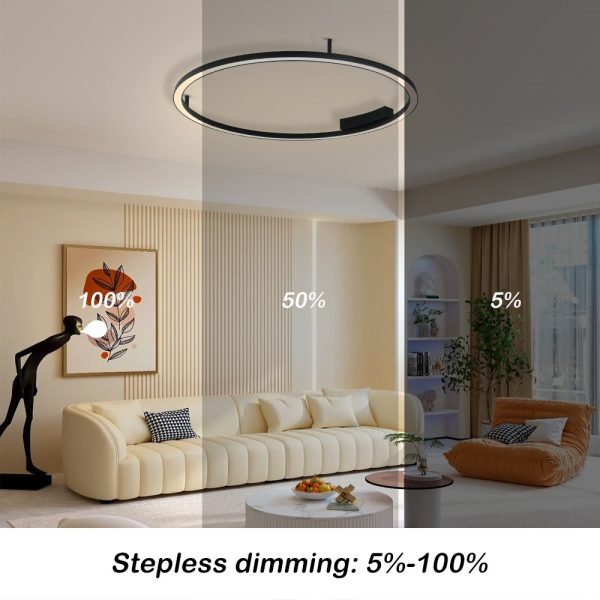 NEO  07246-80 LED přisazený lustr FINO  | 55W integrovaný LED zdroj | 4285lm