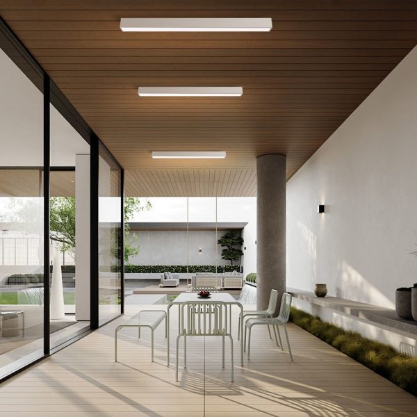 NEO LITE 07259L LED přisazené stropní svítidlo LUNGO  | 38W integrovaný LED zdroj | 2882lm