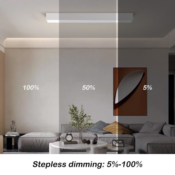 NEO LITE 07258L LED přisazené stropní svítidlo LUNGO  | 29W integrovaný LED zdroj | 2204lm