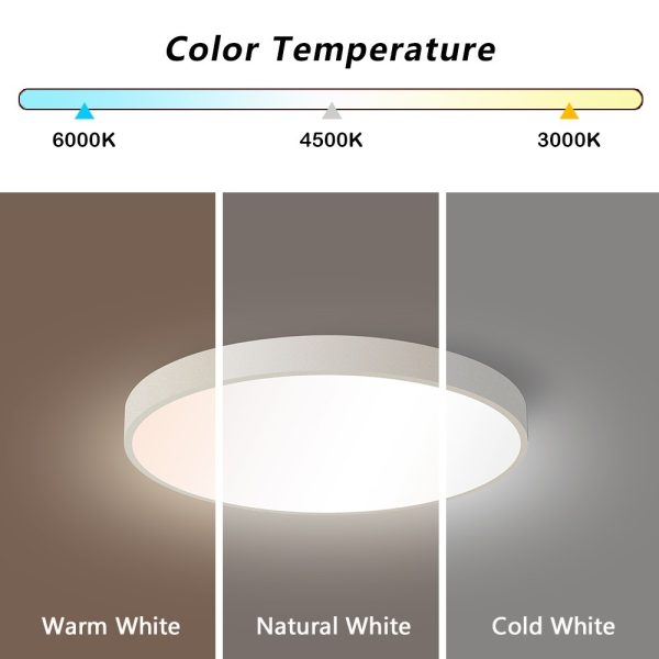 NEO LITE 07251L LED přisazené stropní svítidlo SEMPLICI  | 36W integrovaný LED zdroj | 2736lm