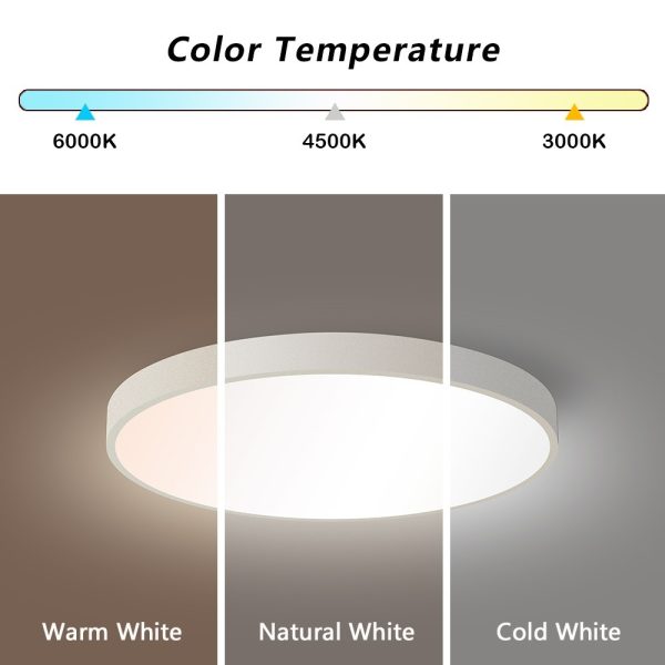 NEO LITE 07252L LED přisazené stropní svítidlo SEMPLICI  | 48W integrovaný LED zdroj | 3468lm