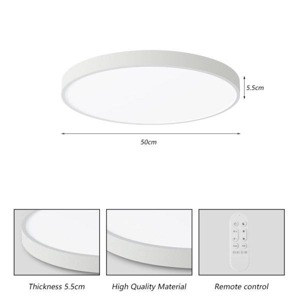 NEO LITE 07252L LED přisazené stropní svítidlo SEMPLICI  | 48W integrovaný LED zdroj | 3468lm
