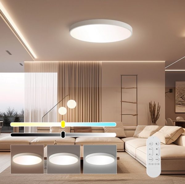 NEO LITE 07253L LED přisazené stropní svítidlo SEMPLICI  | 60W integrovaný LED zdroj | 4500lm