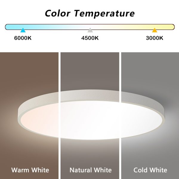 NEO LITE 07253L LED přisazené stropní svítidlo SEMPLICI  | 60W integrovaný LED zdroj | 4500lm