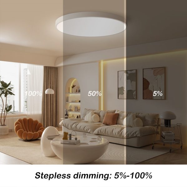 NEO LITE 07253L LED přisazené stropní svítidlo SEMPLICI  | 60W integrovaný LED zdroj | 4500lm