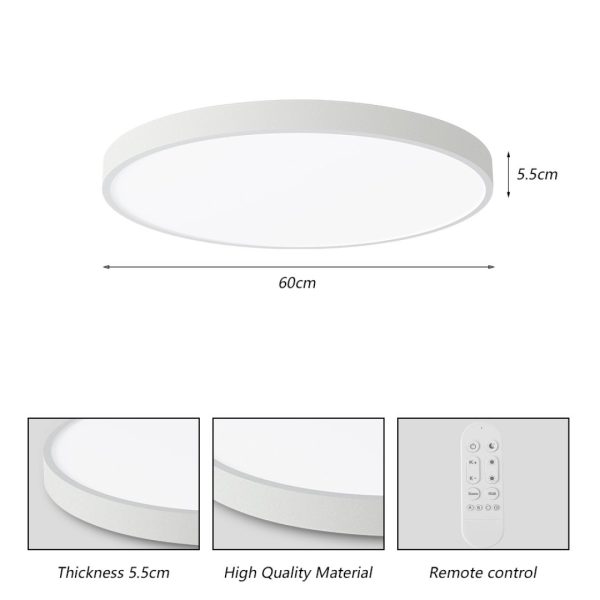 NEO LITE 07253L LED přisazené stropní svítidlo SEMPLICI  | 60W integrovaný LED zdroj | 4500lm