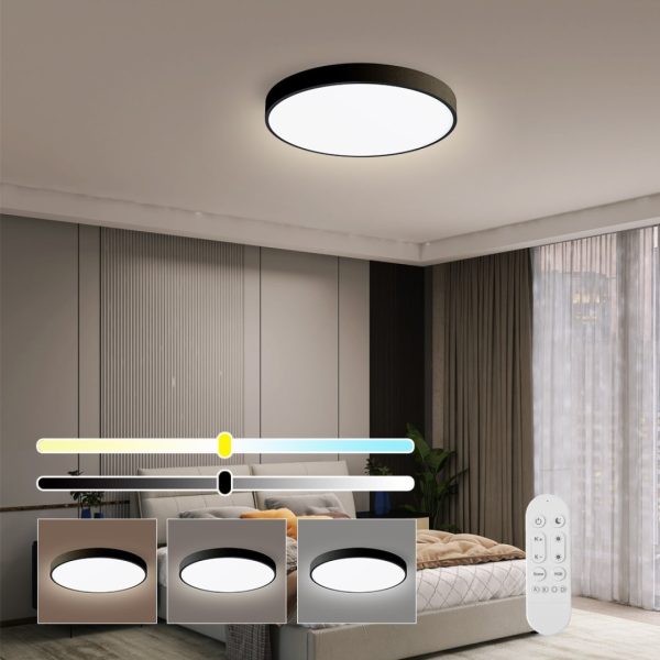 NEO LITE 07248L LED přisazené stropní svítidlo SEMPLICI  | 36W integrovaný LED zdroj | 2736lm
