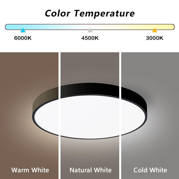 NEO LITE 07248L LED přisazené stropní svítidlo SEMPLICI  | 36W integrovaný LED zdroj | 2736lm