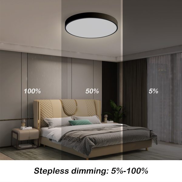 NEO LITE 07248L LED přisazené stropní svítidlo SEMPLICI  | 36W integrovaný LED zdroj | 2736lm