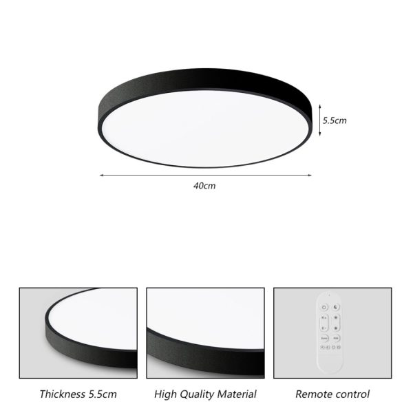NEO LITE 07248L LED přisazené stropní svítidlo SEMPLICI  | 36W integrovaný LED zdroj | 2736lm