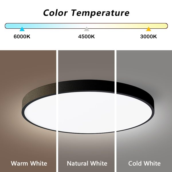 NEO LITE 07249L LED přisazené stropní svítidlo SEMPLICI  | 48W integrovaný LED zdroj | 3469lm