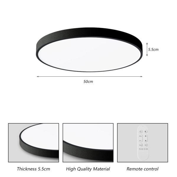 NEO LITE 07249L LED přisazené stropní svítidlo SEMPLICI  | 48W integrovaný LED zdroj | 3469lm