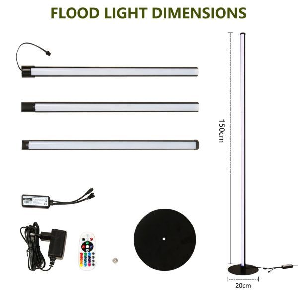 07776L LED stojací lampa Ambiente  | 12W integrovaný LED zdroj