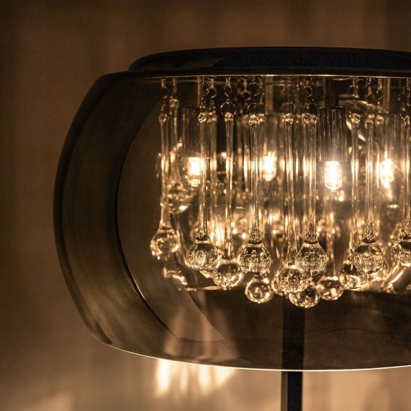 Zuma Line 003064-001002 stojací lampa CRYSTAL  G9