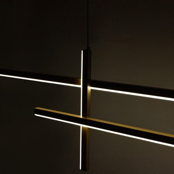 Zuma Line 003064-026640 LED závěsné stropní svítidlo EDGE  integrovaný LED zdroj