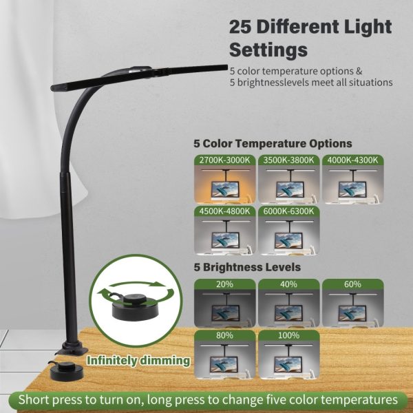 08995L LED stolní lampička OFFICE  integrovaný LED zdroj | 950lm