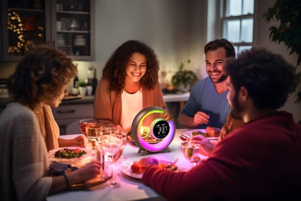 08985L LED stolní lampička PEACOCK  integrovaný LED zdroj