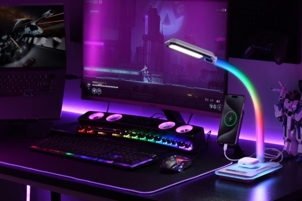08989L LED stolní lampička GAMER  integrovaný LED zdroj