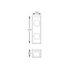 Zuma Line 003064-028409 nástěnné svítidlo PIRO  G9