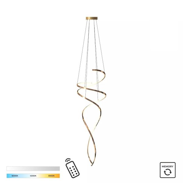 Zuma Line 003064-028411 LED závěsné stropní svítidlo COCO  integrovaný LED zdroj