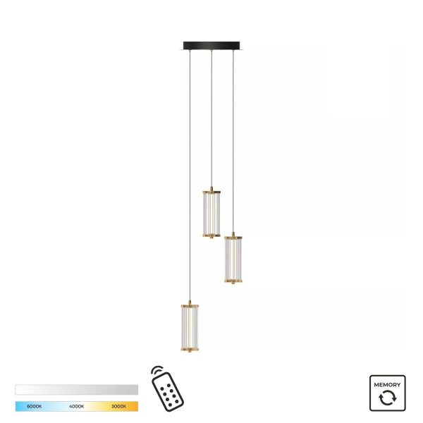 Zuma Line 003064-028420 LED závěsné stropní svítidlo CALLY  integrovaný LED zdroj