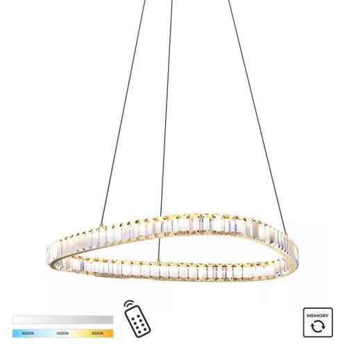 Zuma Line 003064-028413 LED závěsné stropní svítidlo ATHESA  integrovaný LED zdroj