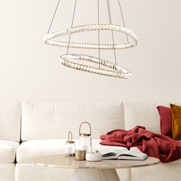 Zuma Line 003064-028412 LED závěsné stropní svítidlo ATHESA  integrovaný LED zdroj