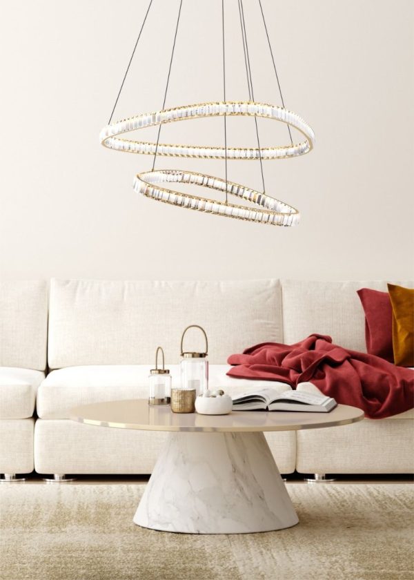 Zuma Line 003064-028412 LED závěsné stropní svítidlo ATHESA  integrovaný LED zdroj