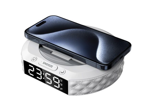 08983L LED stolní lampička CLOCK | 10W integrovaný LED zdroj