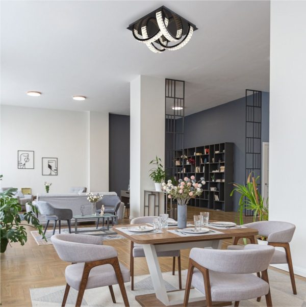 Zuma Line 003064-028397 LED přisazené stropní svítidlo TULA  integrovaný LED zdroj