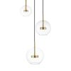 Zuma Line 003064-028135 LED závěsné stropní svítidlo ENCELADUS  integrovaný LED zdroj